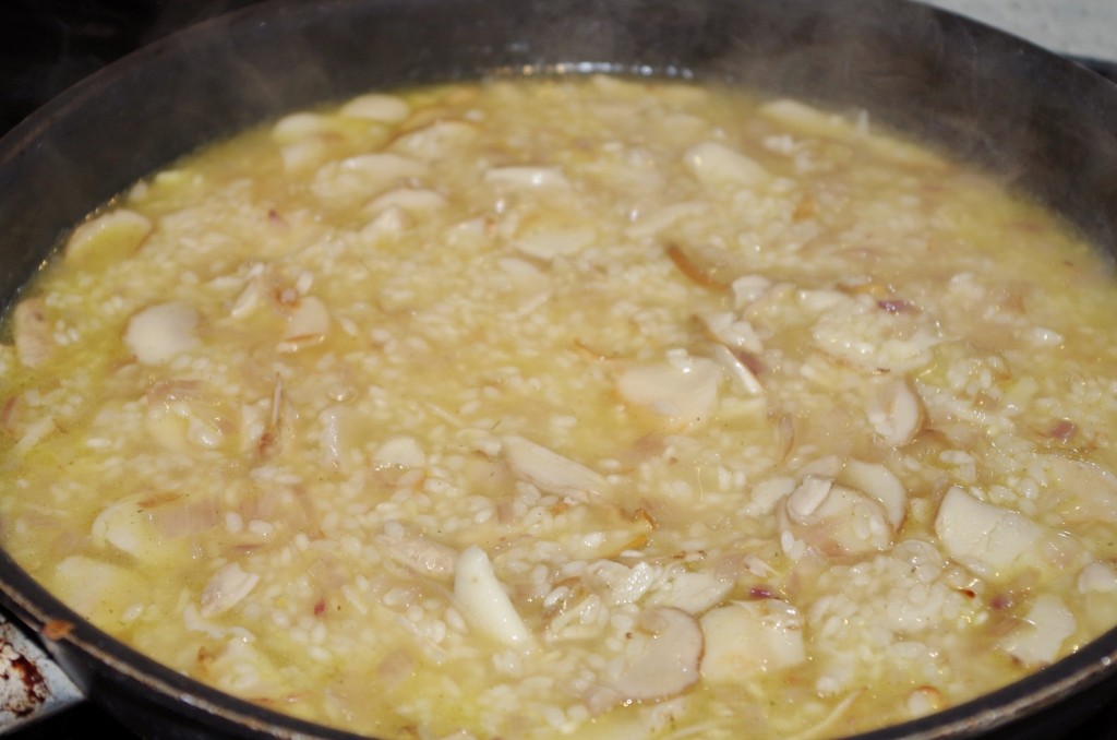 Risotto crémeux aux cèpes et Pancetta - Cuisine italienne © par Fanny GRW - Recettes d'ici et d'ailleurs