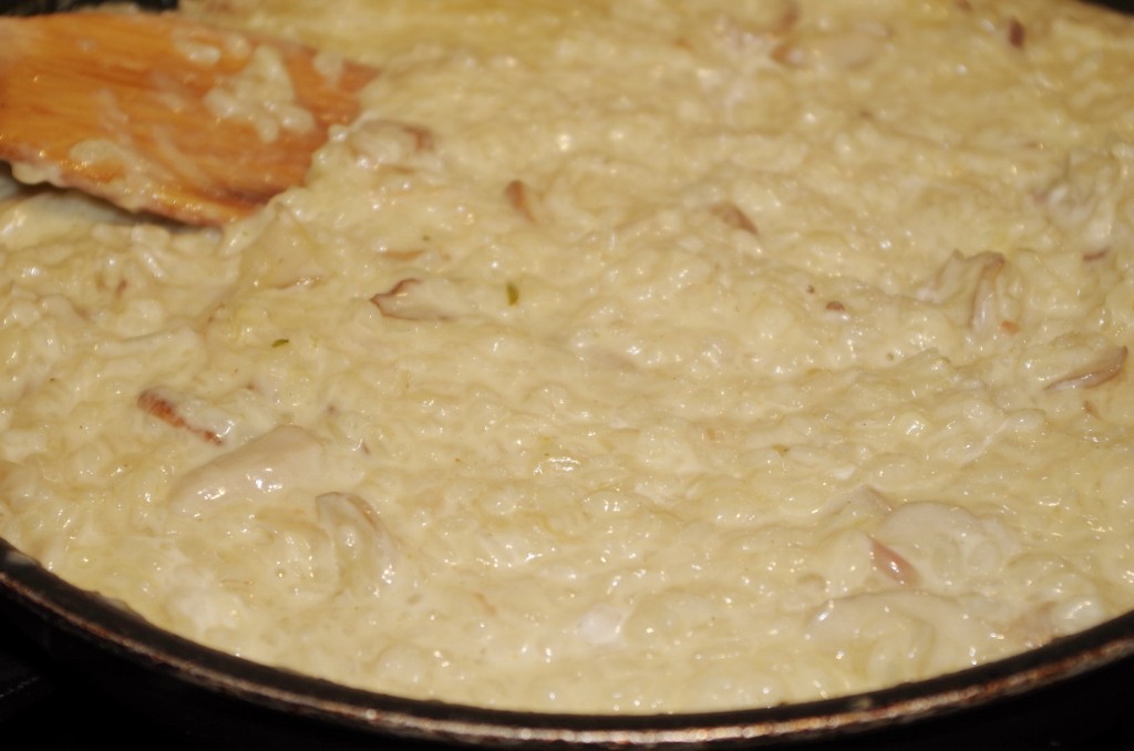 Risotto crémeux aux cèpes et Pancetta - Cuisine italienne © par Fanny GRW - Recettes d'ici et d'ailleurs