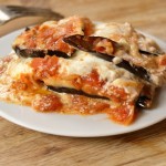 Lasagnes aux aubergines et fromages doux - Recette végétarienne - Cuisine ittalienne © Recettes d'ici et d'ailleurs