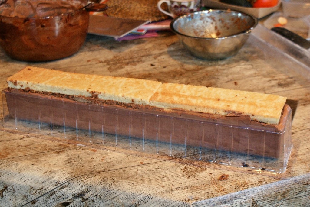 Assemblage de la bûche Trianon © Balico & co