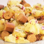 Salade de pommes de terre végétale ou vegan kartoffelsalat © Balico & co